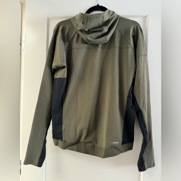 Adidas Climalite lightweight hooded zipper jacket • size M - Picture 2 of 6